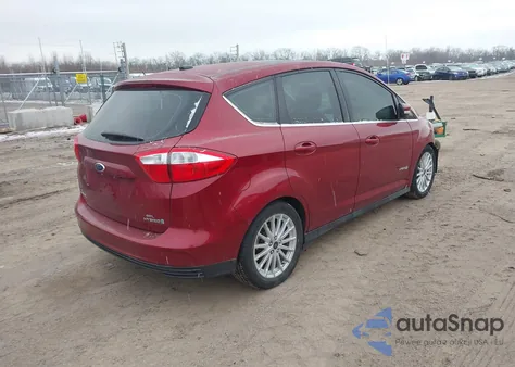 2016 Ford C-Max Hybrid Sel из США, поврежденный, VIN 1FADP5BU0GL112855